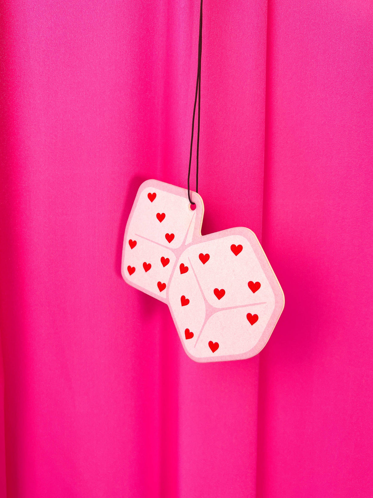 Heart Dice Valentine's Air Freshener