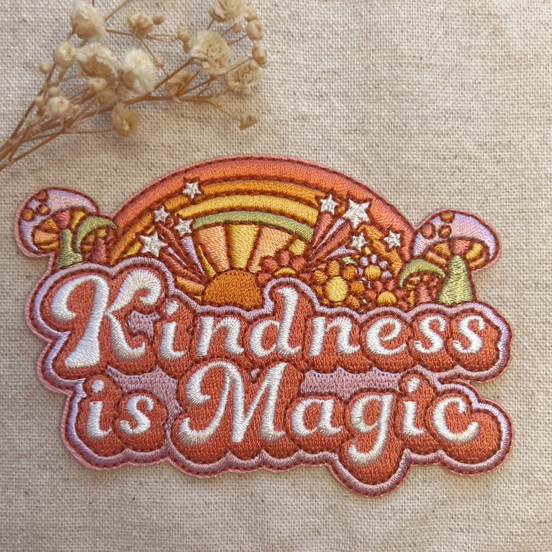 Kindness is Magic Rainbow Patch